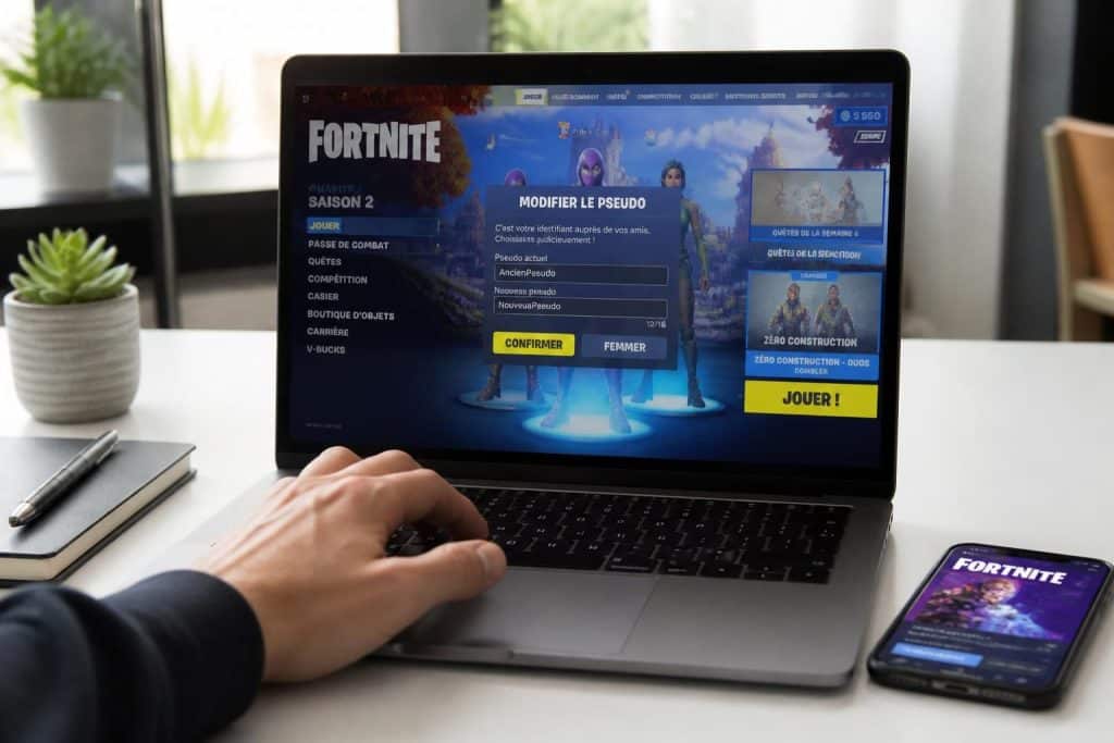 découvrez comment changer votre pseudo sur fortnite de manière simple et rapide grâce à notre guide étape par étape.